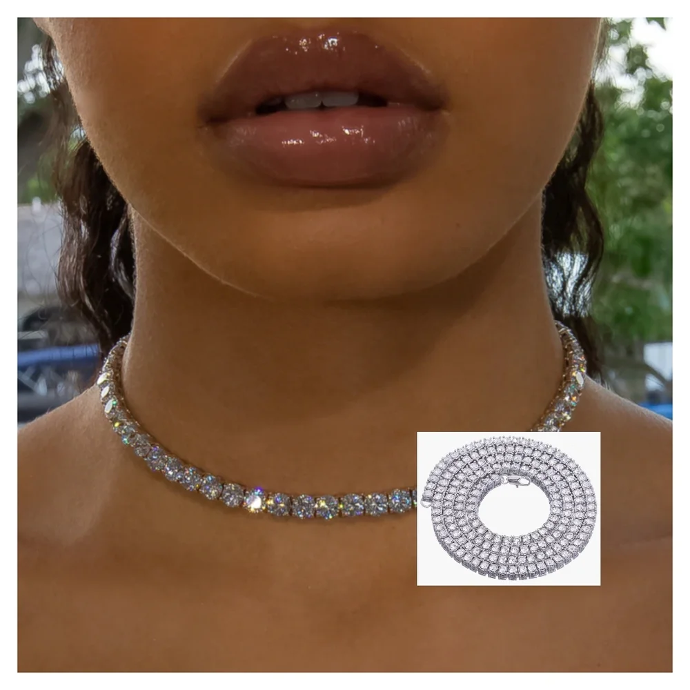 Tennis Necklace - Picture 1 of 4
